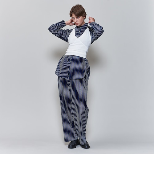 6(ROKU)＞スケ ストライプ パンツ｜ユナイテッドアローズ アウトレット