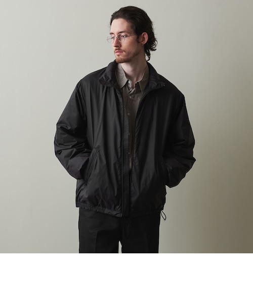 Steven Alan＞ パーテックス オーバル スタンドカラー ブルゾン