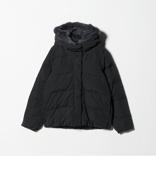 フェイクファーフード ダウンジャケット ＜A DAY IN THE LIFE