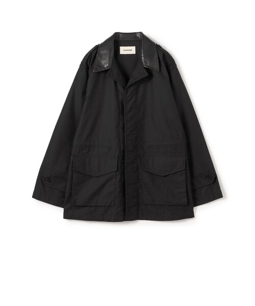 スラブバックサテン ミリタリージャケット｜トゥモロ－ランドの