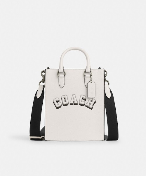 公式】ディラン トート バッグ・ヴァーシティ モチーフ｜コーチ
