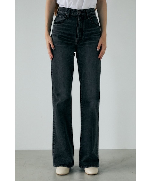 MVS BLACK FLARE ／ ロングサイズ｜マウジーの通販｜&mall（アンド