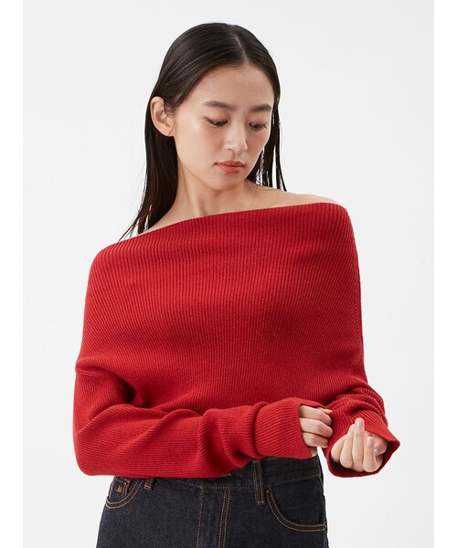 オフショルラメニット｜ミラオーウェンの通販｜&mall（アンドモール