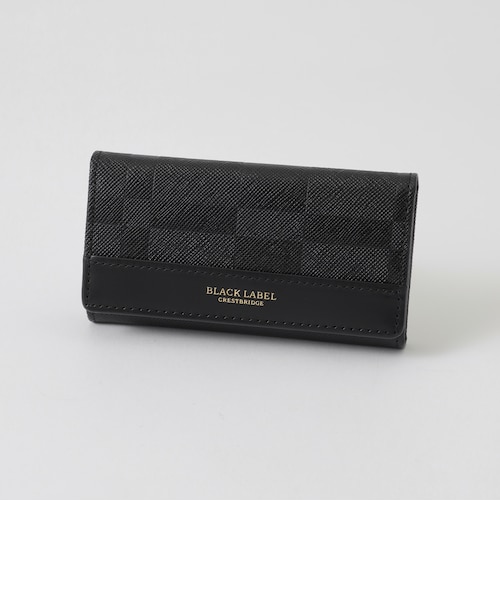 エンボスチェックキーケース｜ブルーレーベルブラックレーベルクレスト