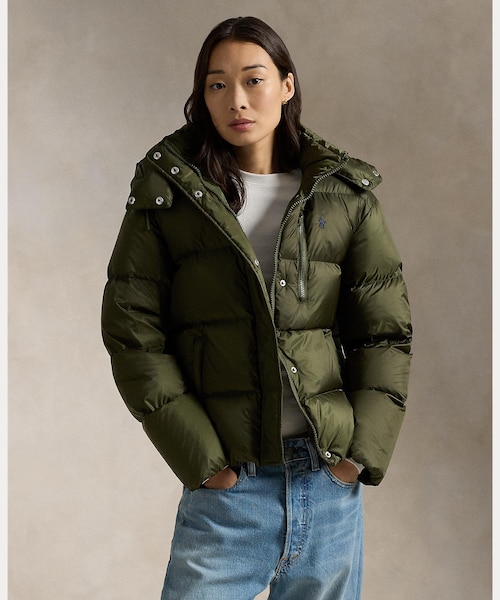 ウォーターリペラント キルテッド ダウン ジャケット｜ポロ ラルフ