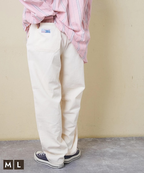 コットン ツイル エブリデイパンツ｜キューブシュガーの通販｜&mall