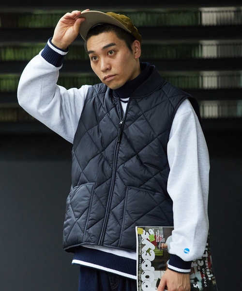 PRIMALOFT キルティングベスト/プリマロフト 高機能中綿ミリタリー