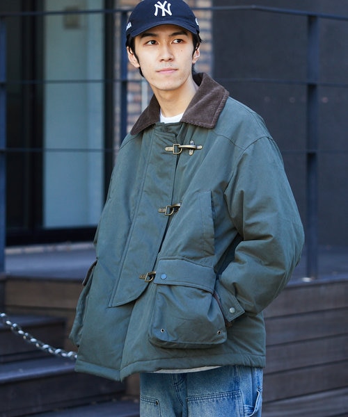 コットンナイロン ファイヤーマンジャケット｜フリークスストアの通販