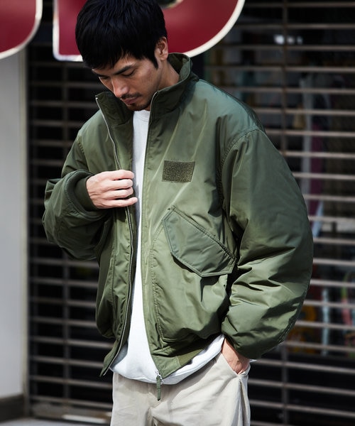 中綿 ミリタリーブルゾン/フライトジャケット｜フリークスストアの通販