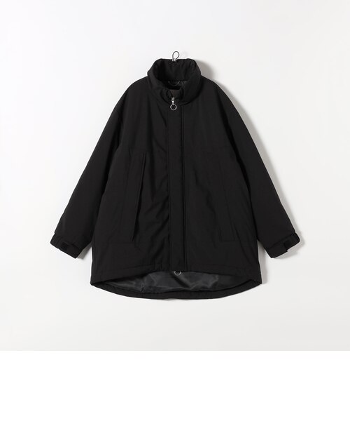 quaranciel:〈撥水加工〉中綿 スタンドカラー ダブル ジップ