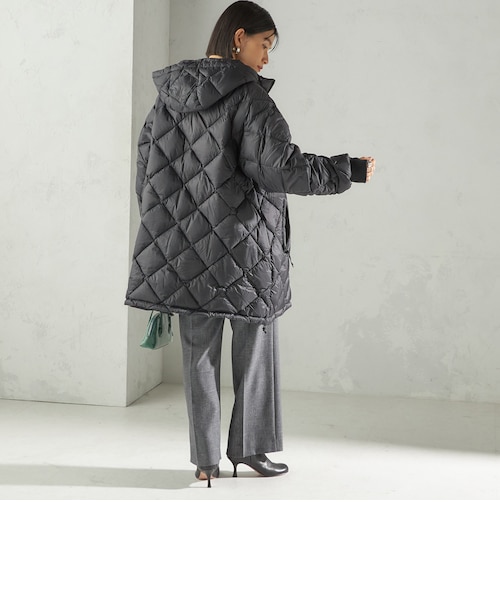SHIPS別注】Wai+ × TAION:〈手洗い可能〉ミディ ダウン コート
