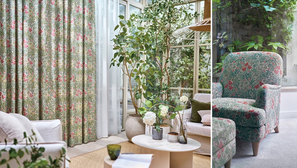 新作登場！ Morris Design Studio ・ 川島織物セルコンが描く、今秋の