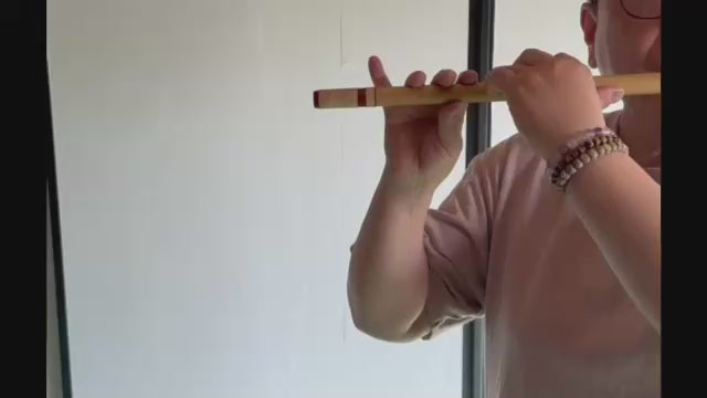 藍空銘篠笛 唄用八本調子 天地巻 – 三浦彌市商店（やいち商店）