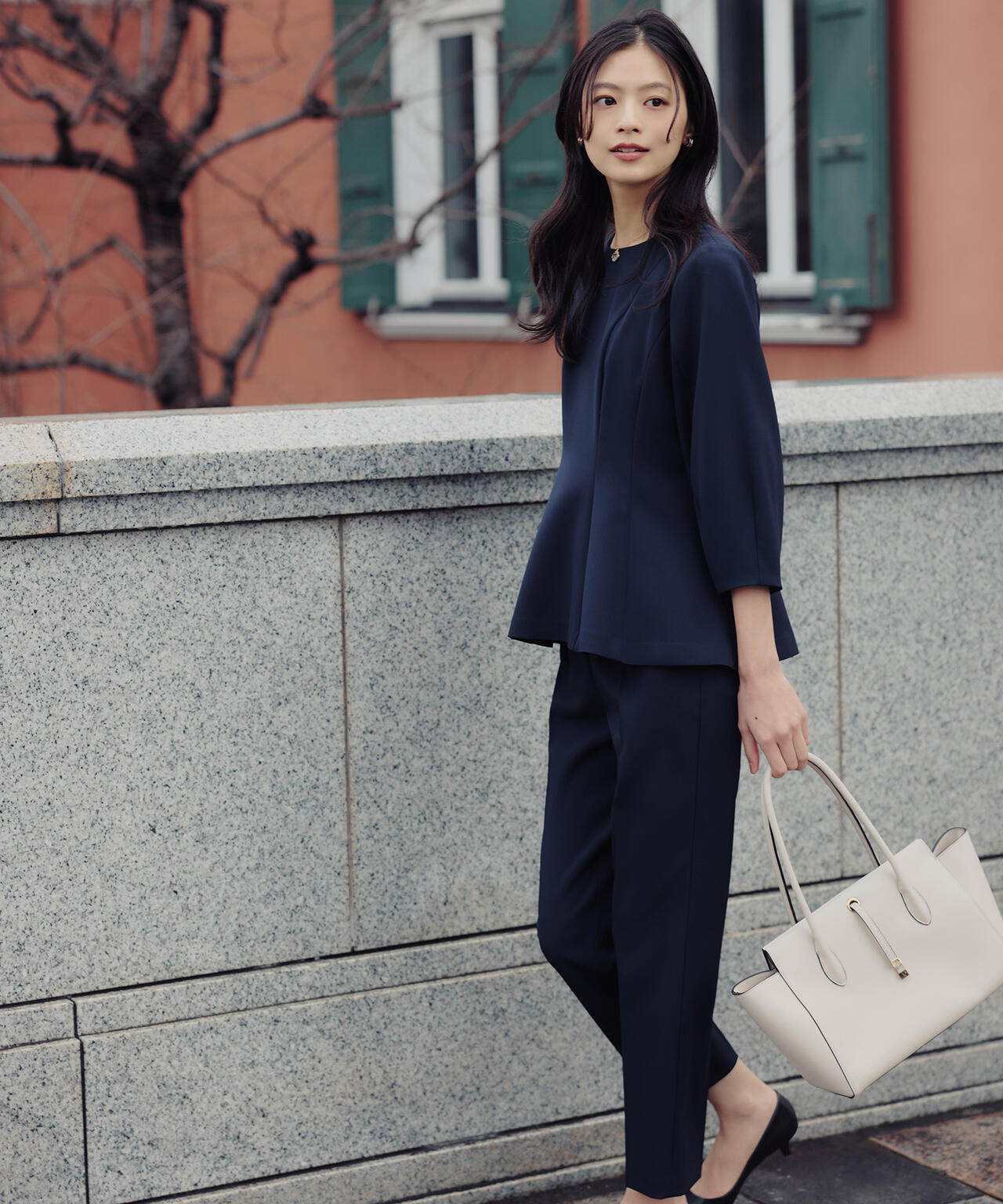 フォルムペプラムセットアップ | NATURAL BEAUTY BASIC（ナチュラル