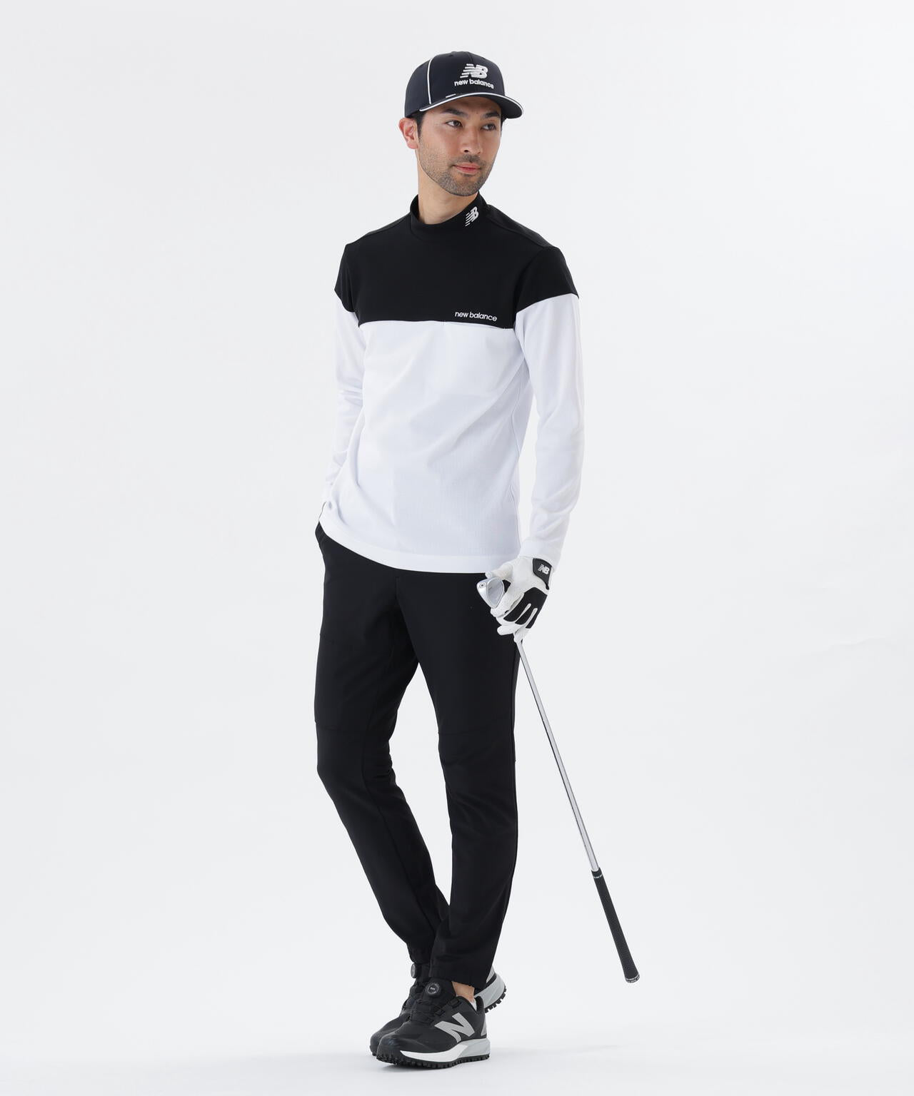 UV ストレッチ 長袖 モックネック プルオーバー (MENS) | new balance