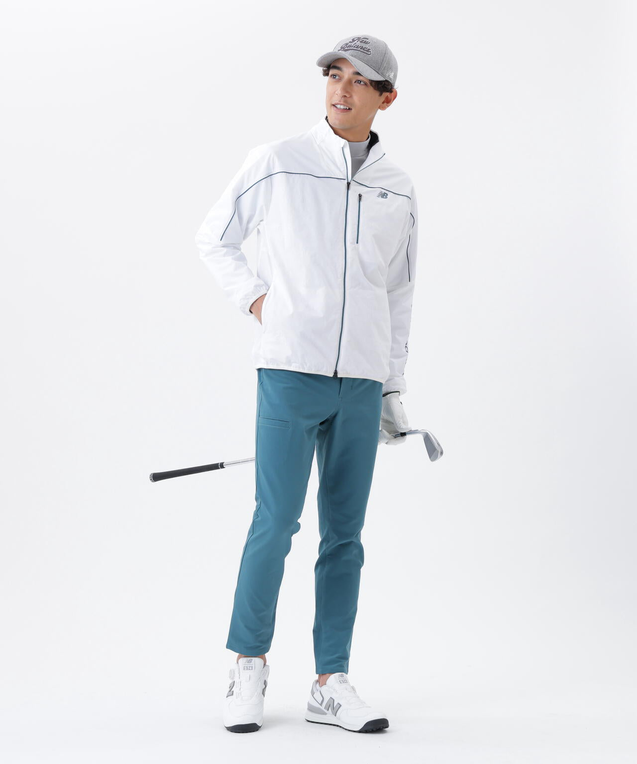 保温 防風 撥水 フルジップ ブルゾン (MENS) | new balance golf