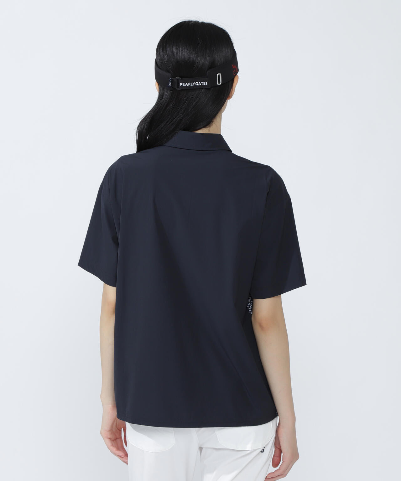 ナイロンアクティブストレッチ半袖ポロシャツ | PEARLY GATES