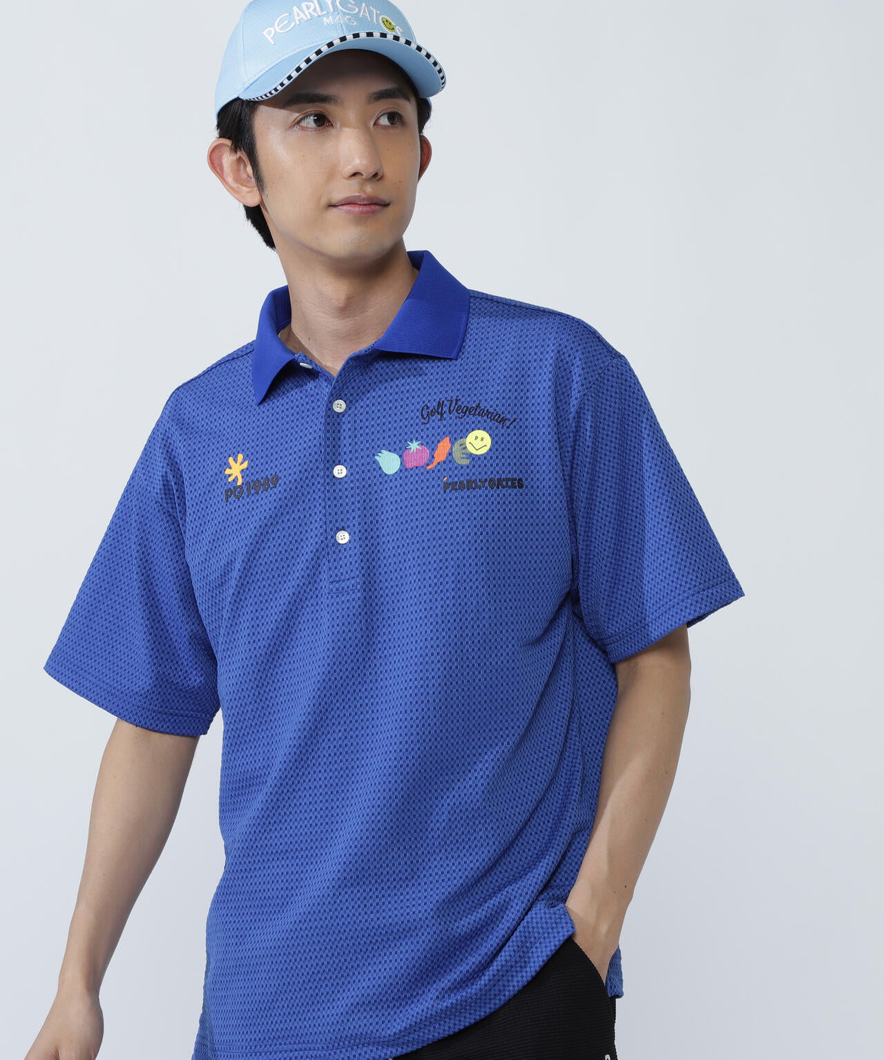 Pe格子サッカー半袖ポロシャツ | PEARLY GATES（パーリーゲイツ