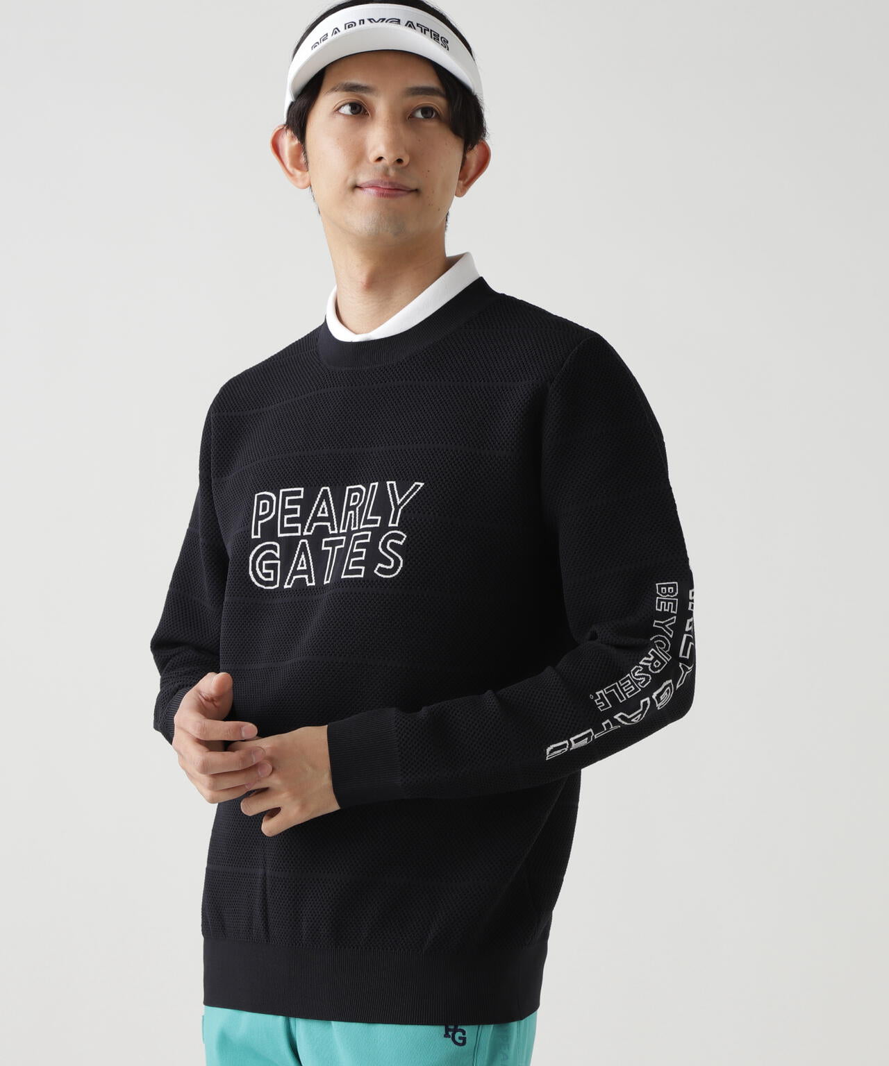 パーリーゲイツPGG 黒リブセーターsize6 楽天市場】パーリーゲイツ