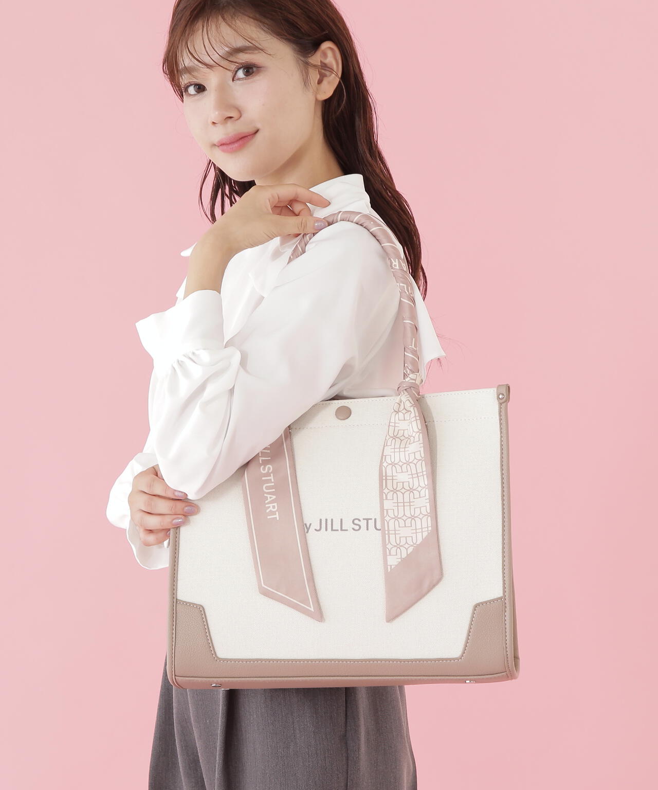 Link J スカーフトートバッグ | JILL by JILL STUART（ジル バイ ジル