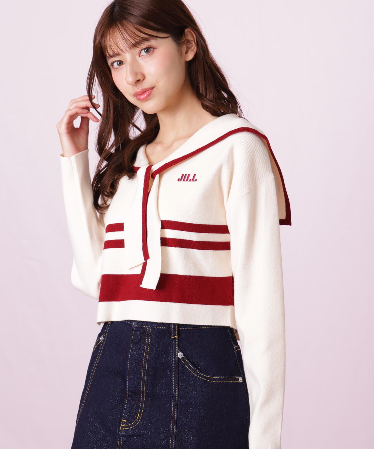 セーラーカラーニット | JILL by JILL STUART（ジル バイ ジル