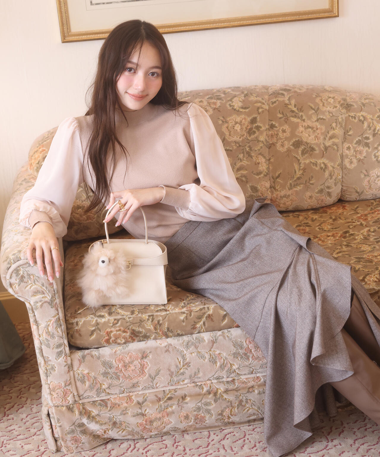 加藤栞さん着用】ラッフルディテールスカート | PROPORTION BODY