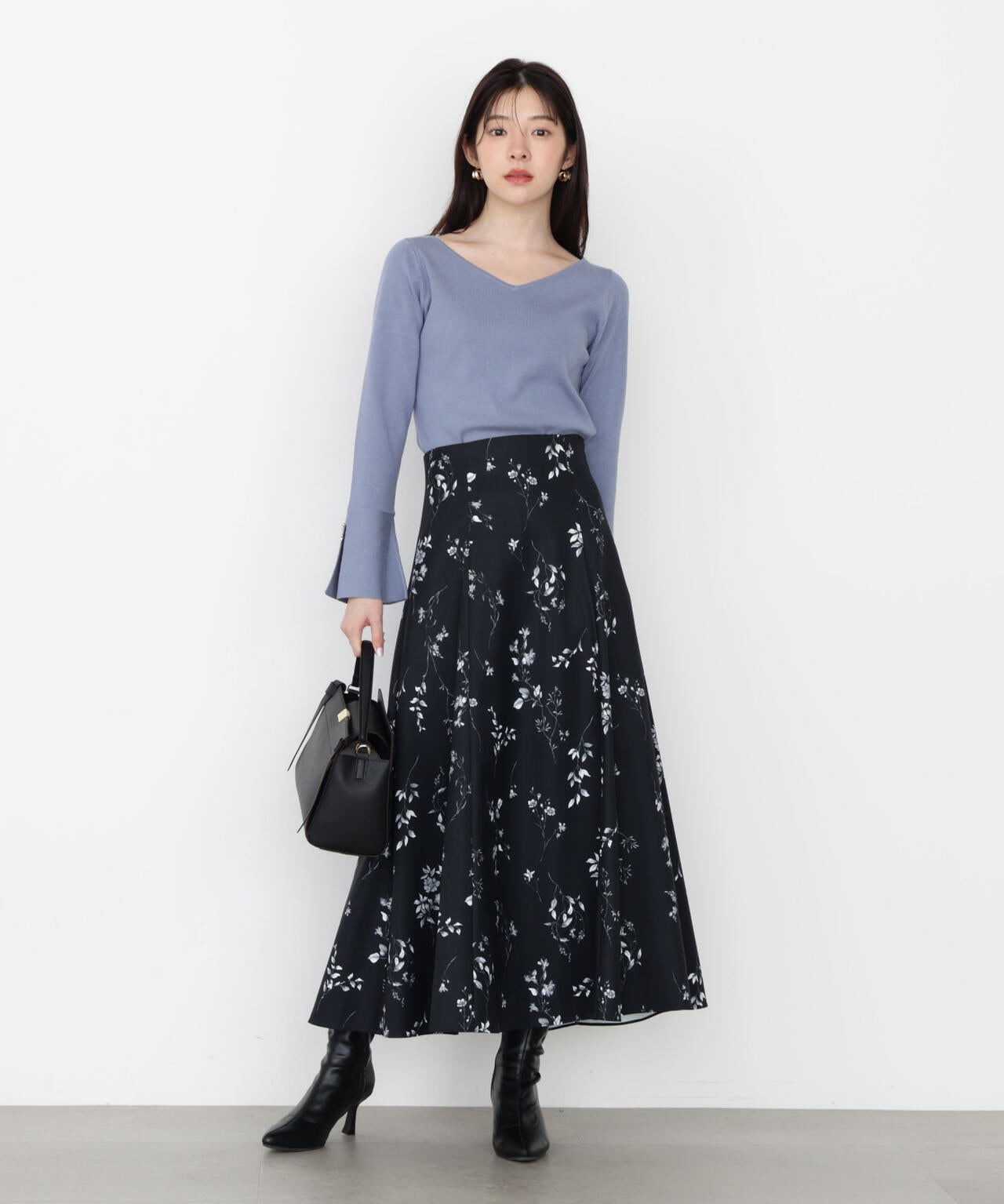 松川星さん着用】Autumn Flower スカート | PROPORTION BODY DRESSING