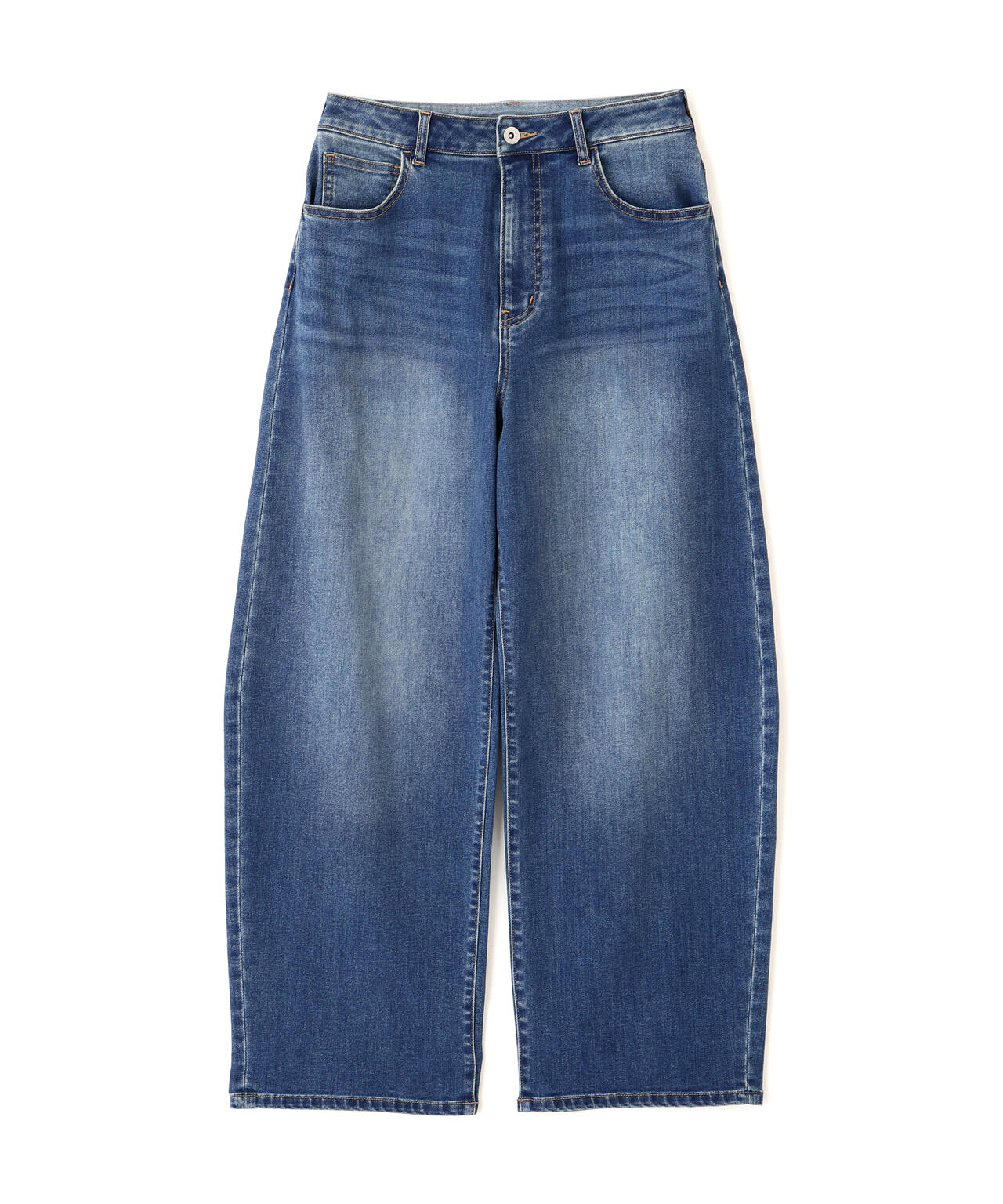 a/mie〉カーブデニムパンツ | PROPORTION BODY DRESSING