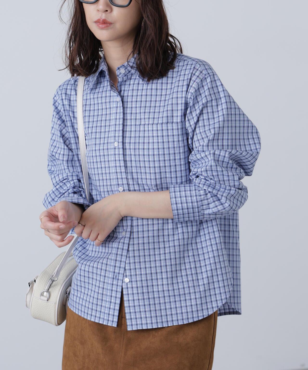 タータンチェックレギュラーサイズシャツ | FREE'S MART（フリーズ