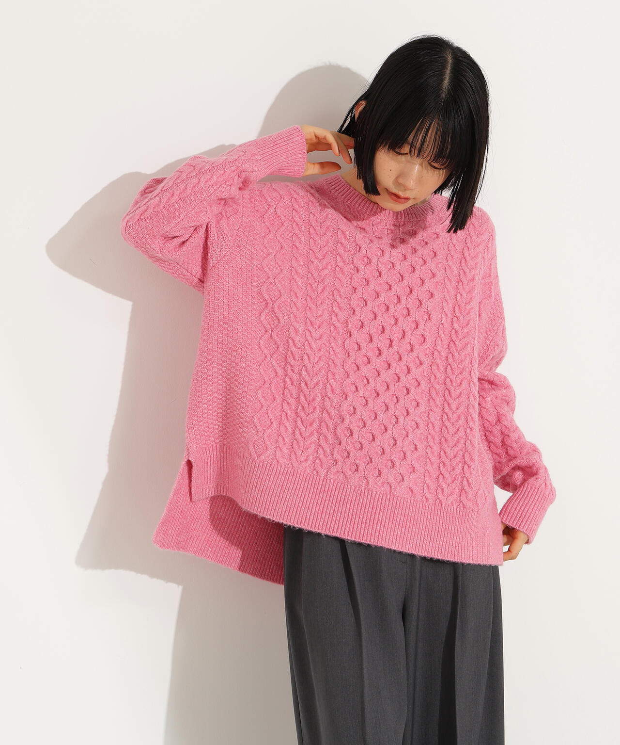 ベーシックケーブルニット | N. Natural Beauty Basic*（エヌ