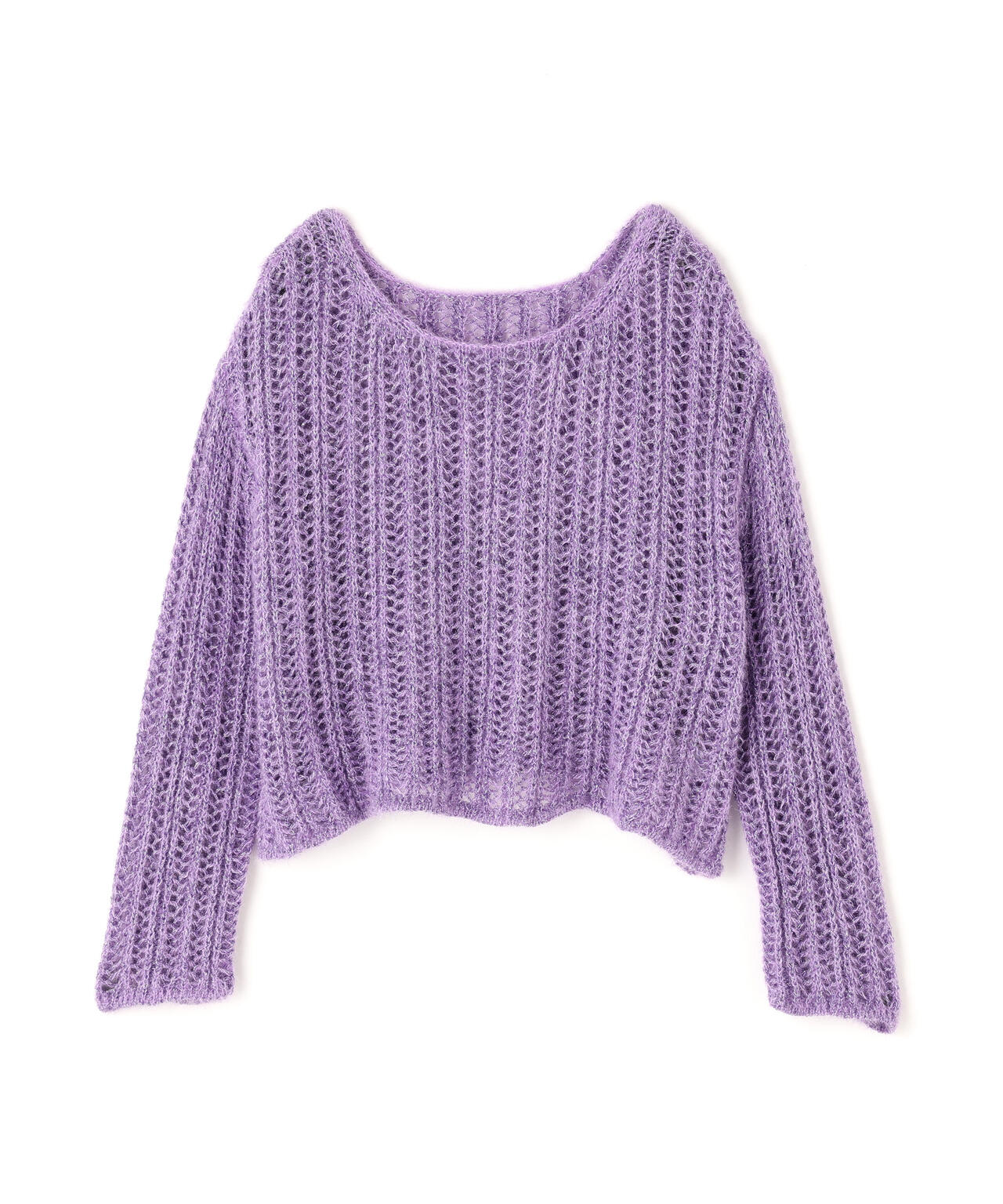 小室安未さん着用】クロップド透かし編みニット | N. Natural Beauty