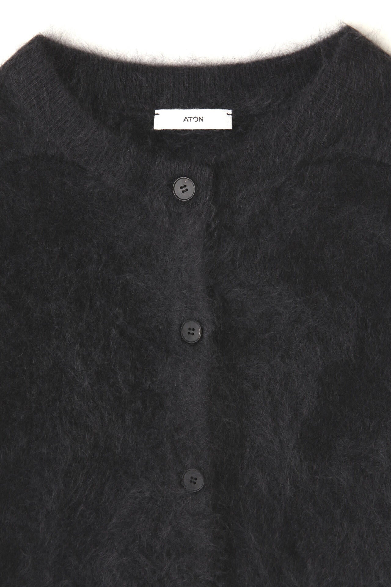 ATON / ROYAL CASHMERE FUR CREWNECK CARDIGAN | THE LIBRARY（ザ