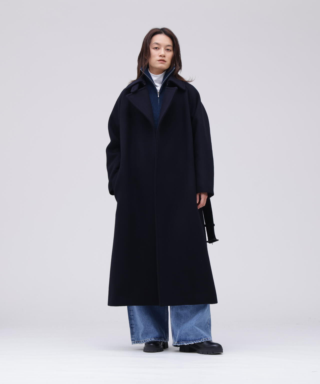 限定]YLEVE / SUPER120'S WOOL SHARM BEAVER COAT | YLÈVE（イレーヴ