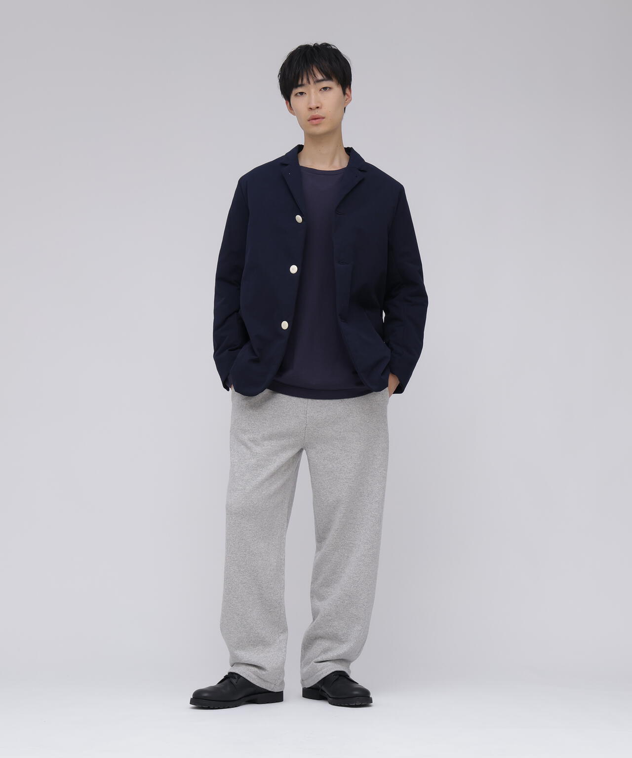 限定]Yonetomi / RIGID CASHMERE SWEATER PANTS | THE LIBRARY（ザ
