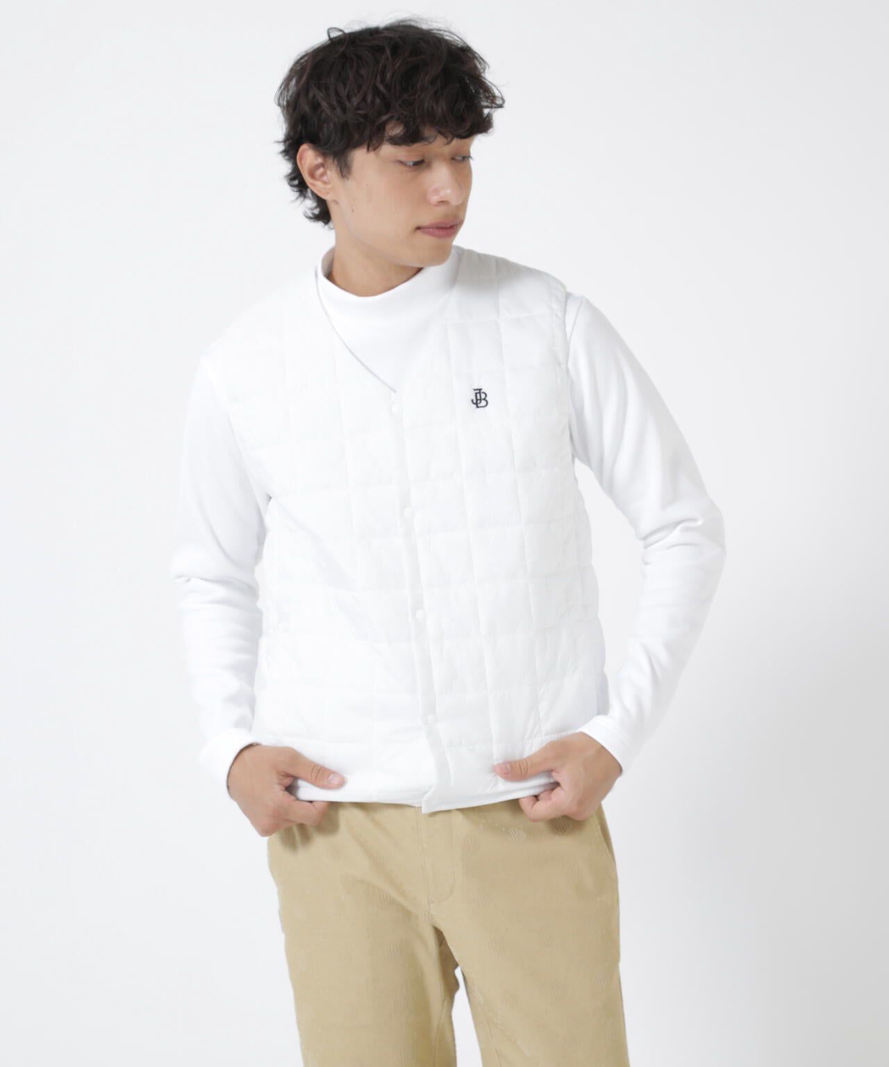 20D PEタフタ 中綿ベスト | Jack Bunny!!（ジャックバニー） ｜【公式