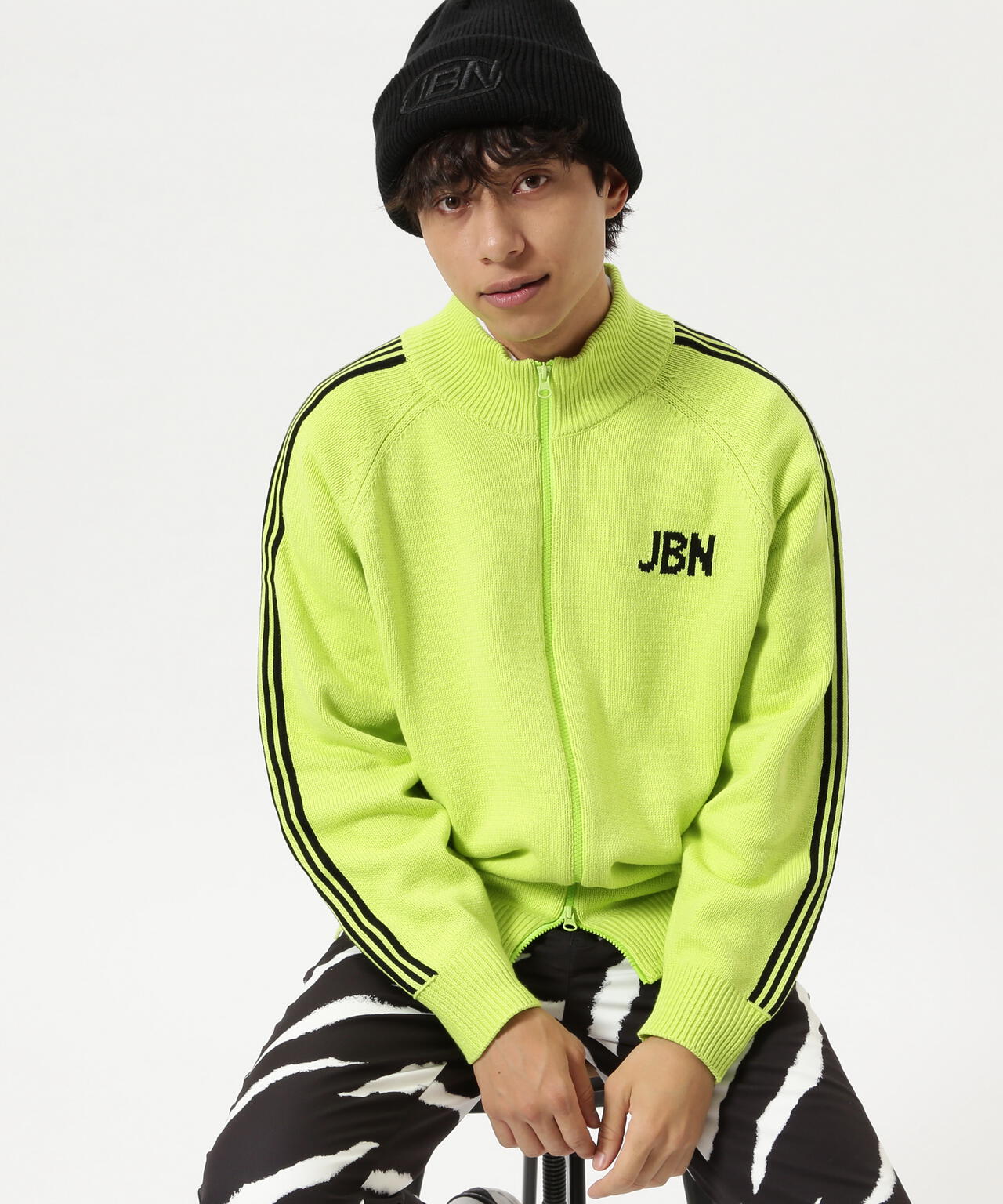 新品 ジャックバニー メンズ リバーシブル中綿ベストM パンツL