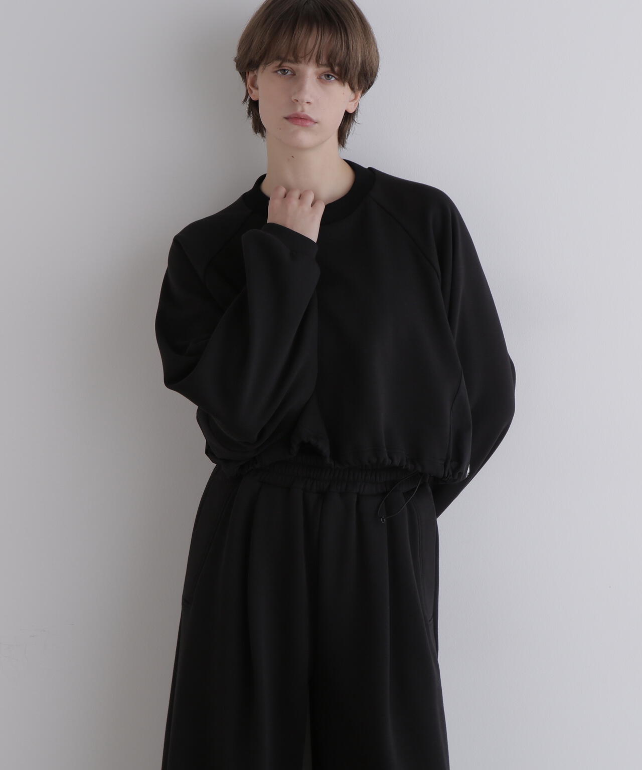 LE PHIL SPORTS》バック裏毛コンビショートプルオーバー | LE PHIL（ル