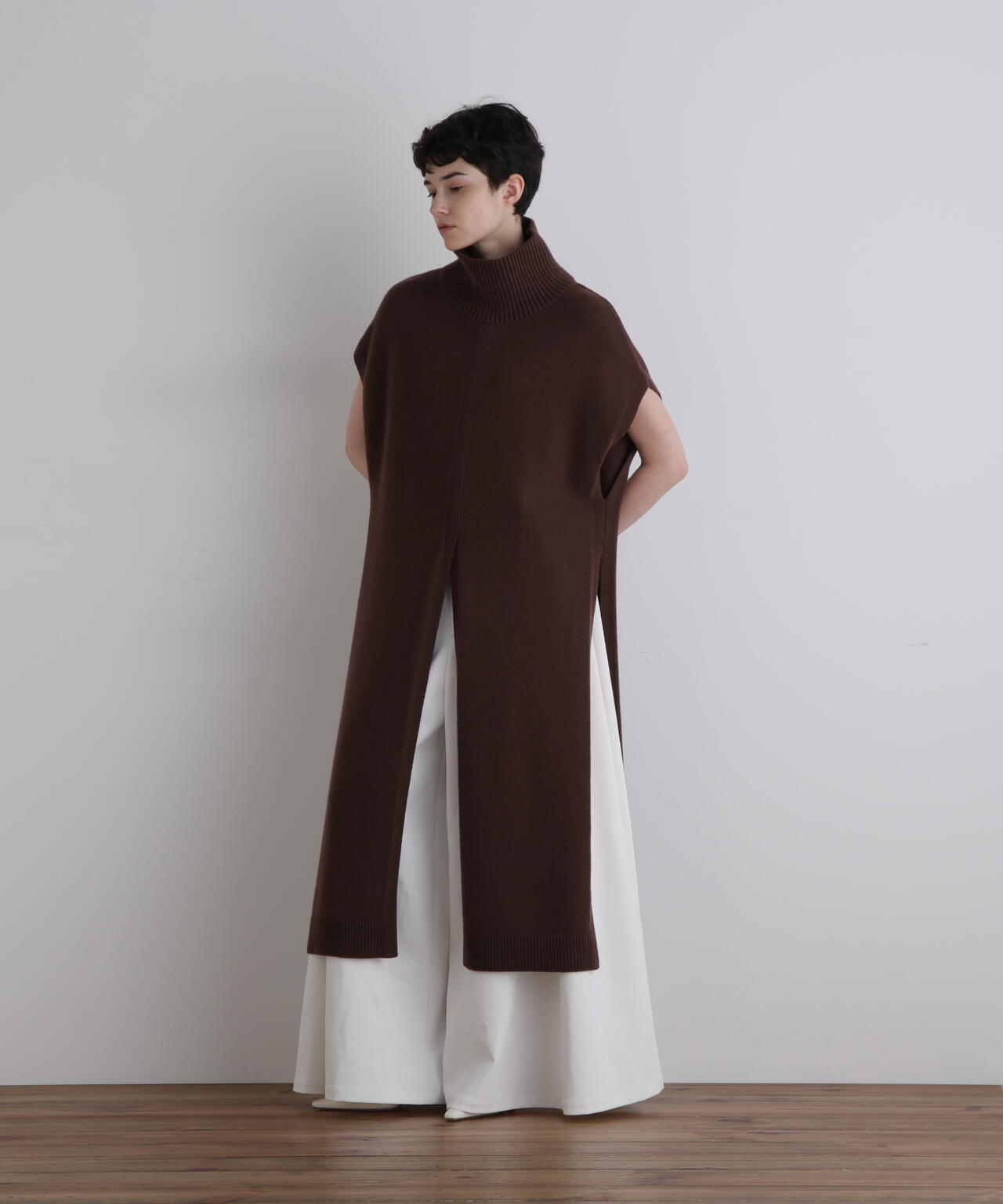 ウールミドルゲージロングジレ | LE PHIL（ル フィル） ｜【公式】通販