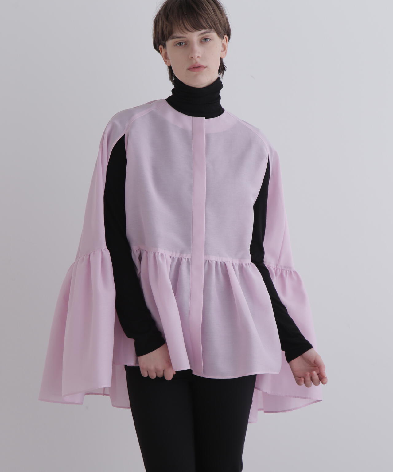 シアーオーガンジーケープブラウス | LE PHIL（ル フィル） ｜【公式