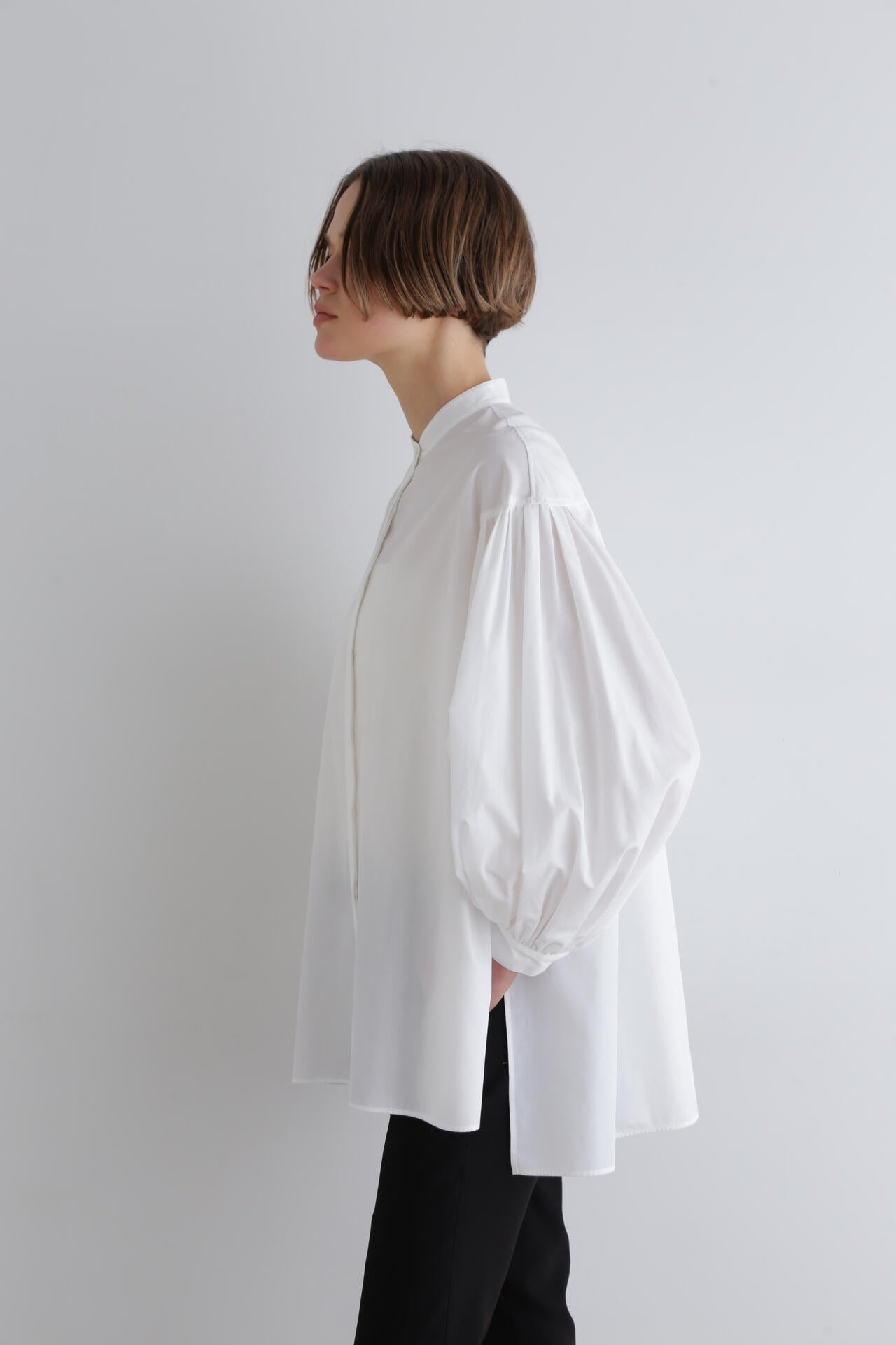 タイプライターギャザーブラウス | LE PHIL（ル フィル） ｜【公式