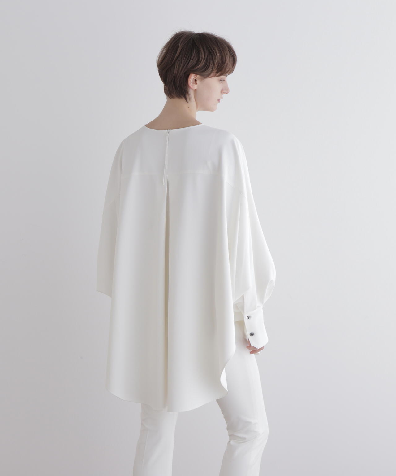 ストレッチオックスロングカフスブラウス | LE PHIL（ル フィル