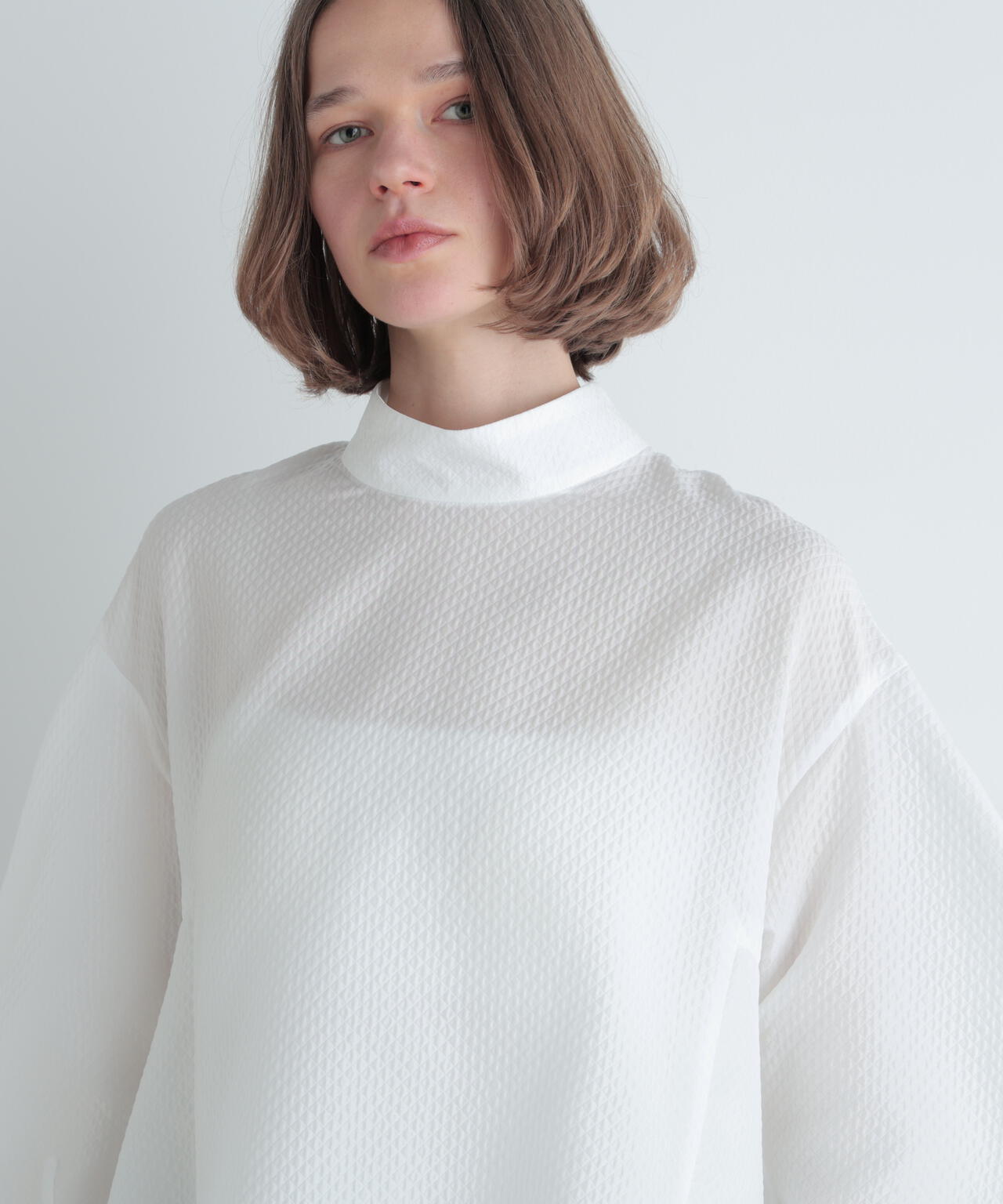 スクエアジャカードブラウス | LE PHIL（ル フィル） ｜【公式】通販