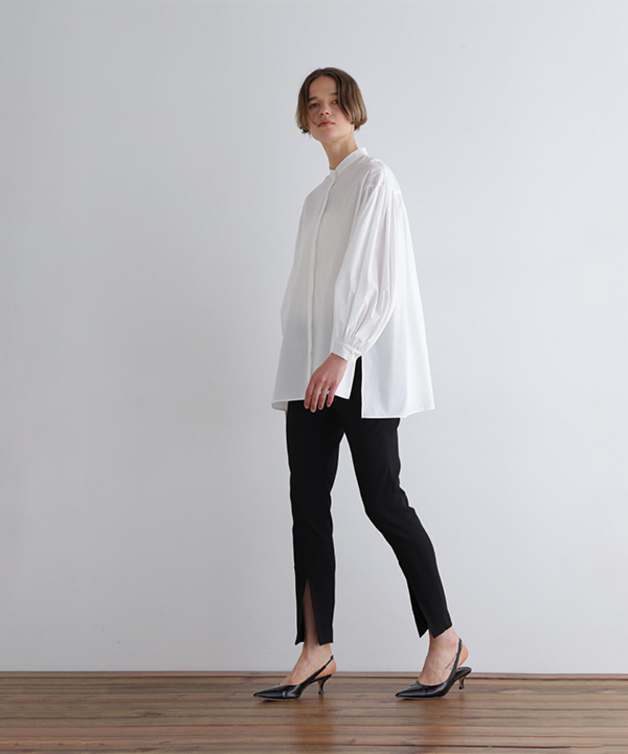 タイプライターギャザーブラウス | LE PHIL（ル フィル） ｜【公式