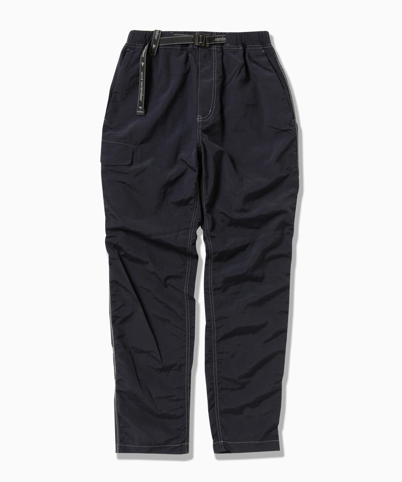 NY taffeta hiker pants | and wander（アンドワンダー） ｜【公式