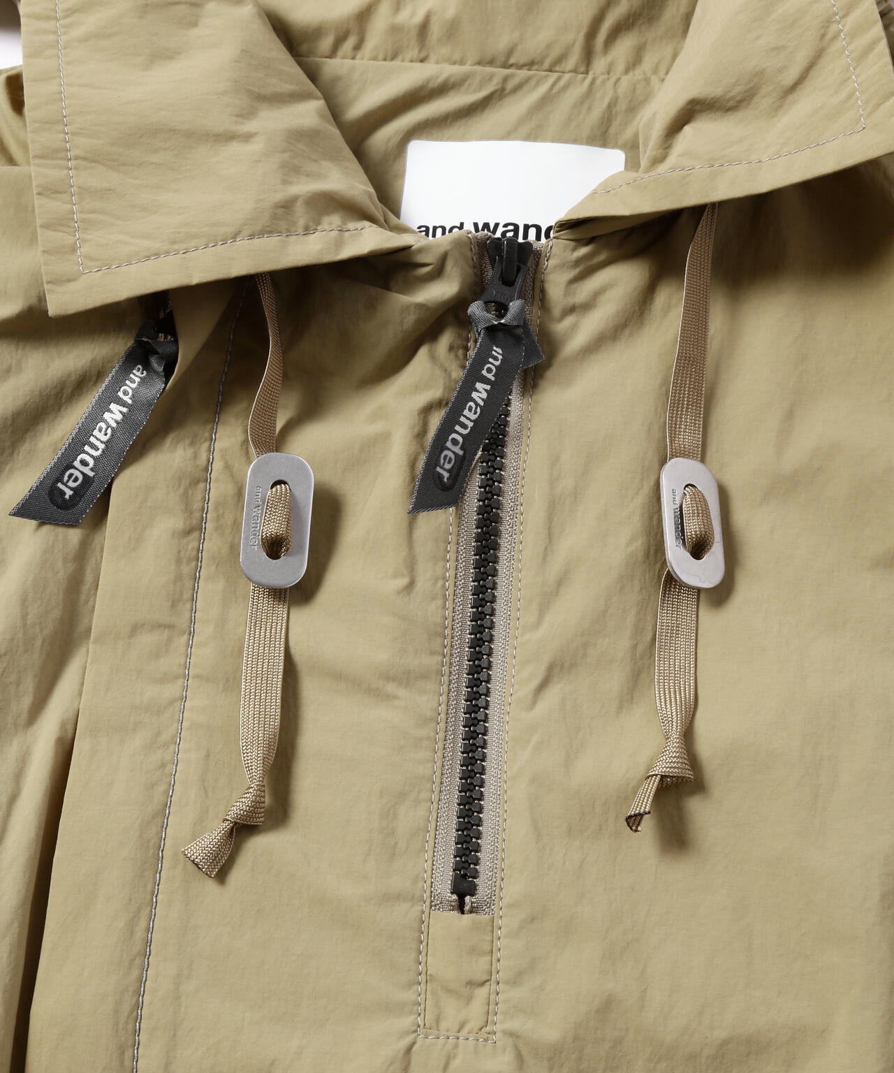 water repellent light jacket 2 | and wander（アンドワンダー