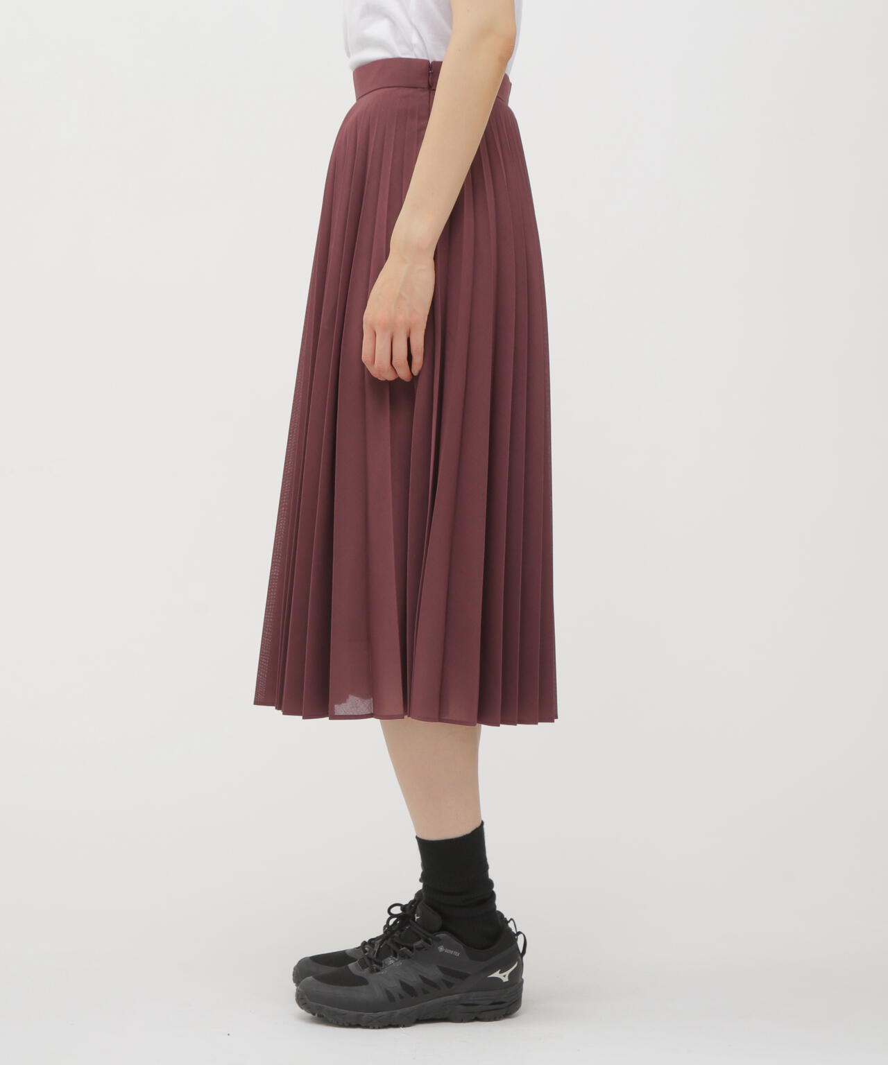 SHEER WOOL POLYESTER SKIRT | MARGARET HOWELL（マーガレット