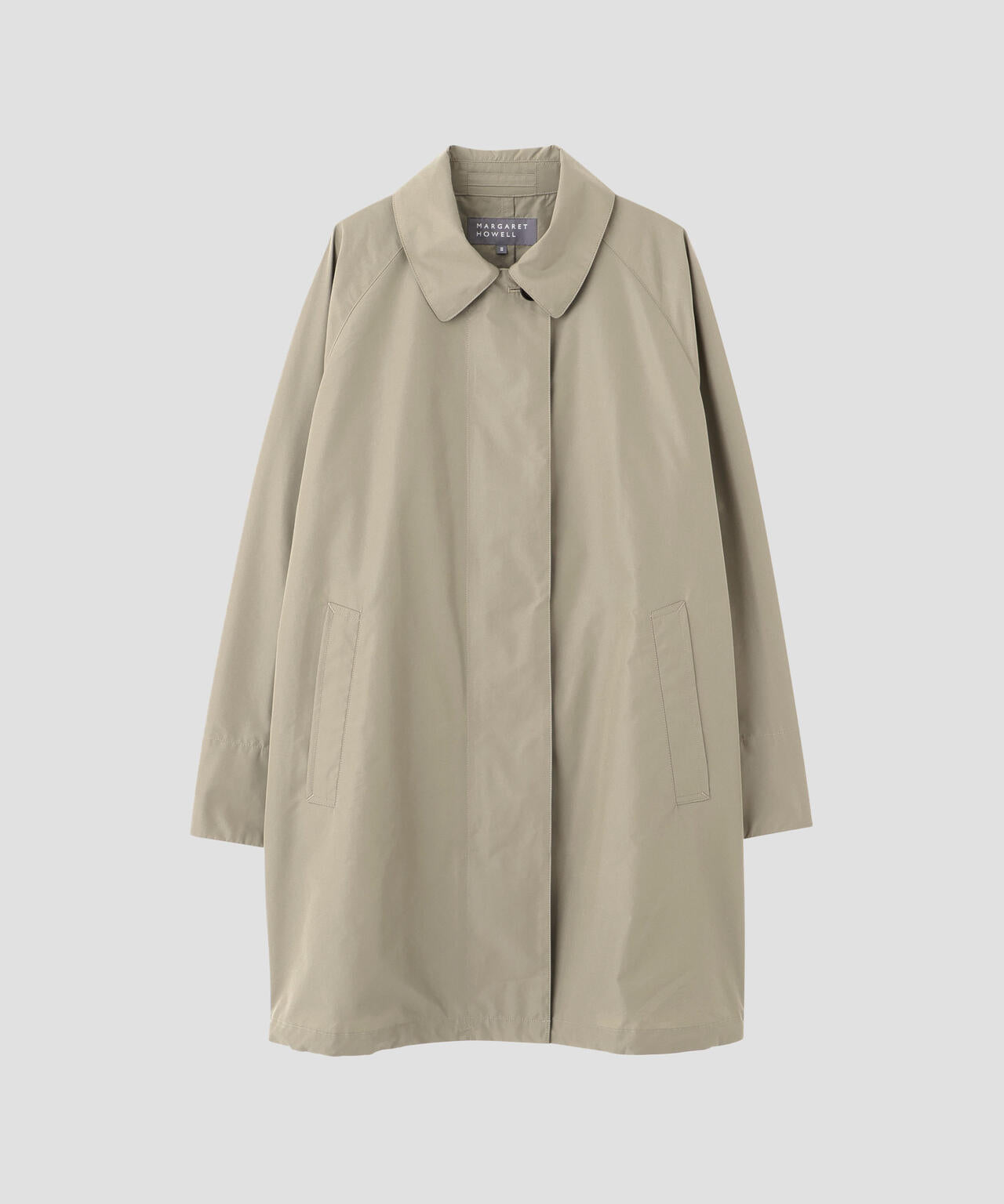 DENSE COTTON NYLON POPLIN COAT | MARGARET HOWELL（マーガレット