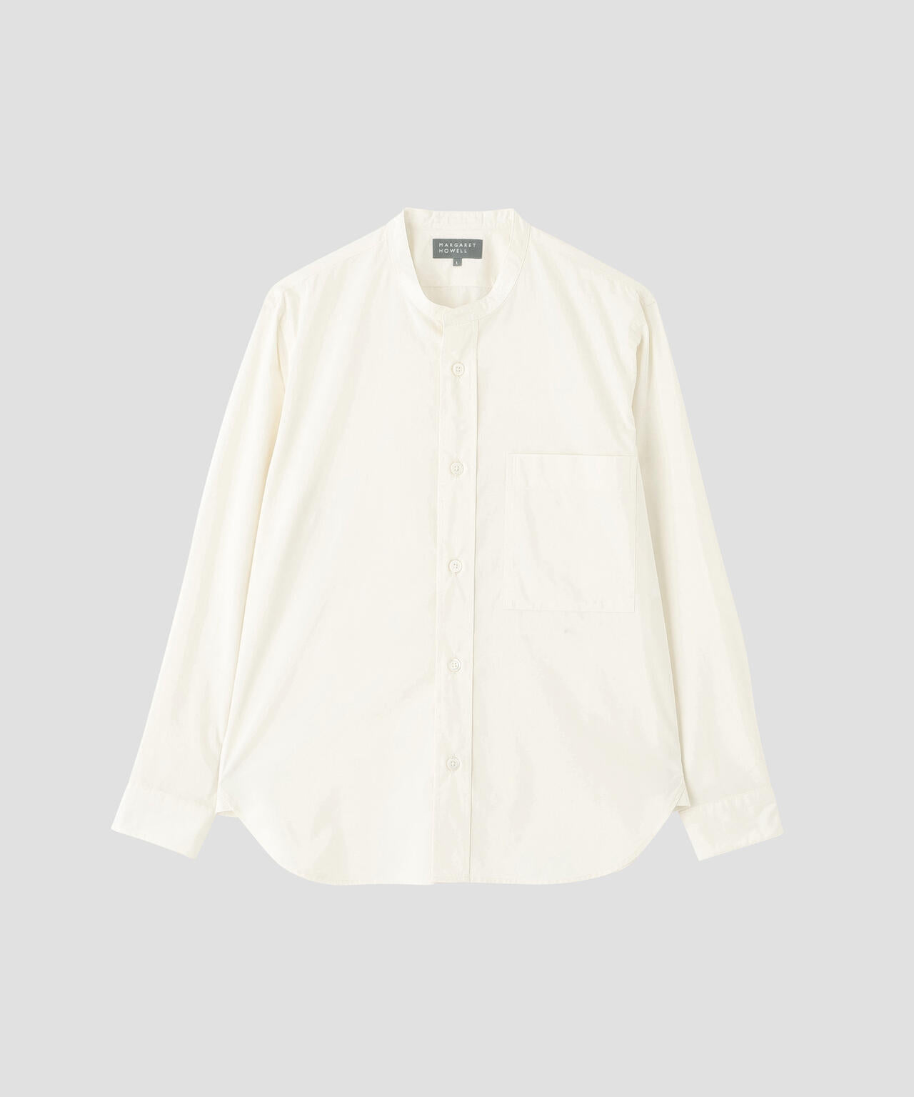 COTTON WOOL POPLIN SHIRT | MARGARET HOWELL（マーガレット・ハウエル