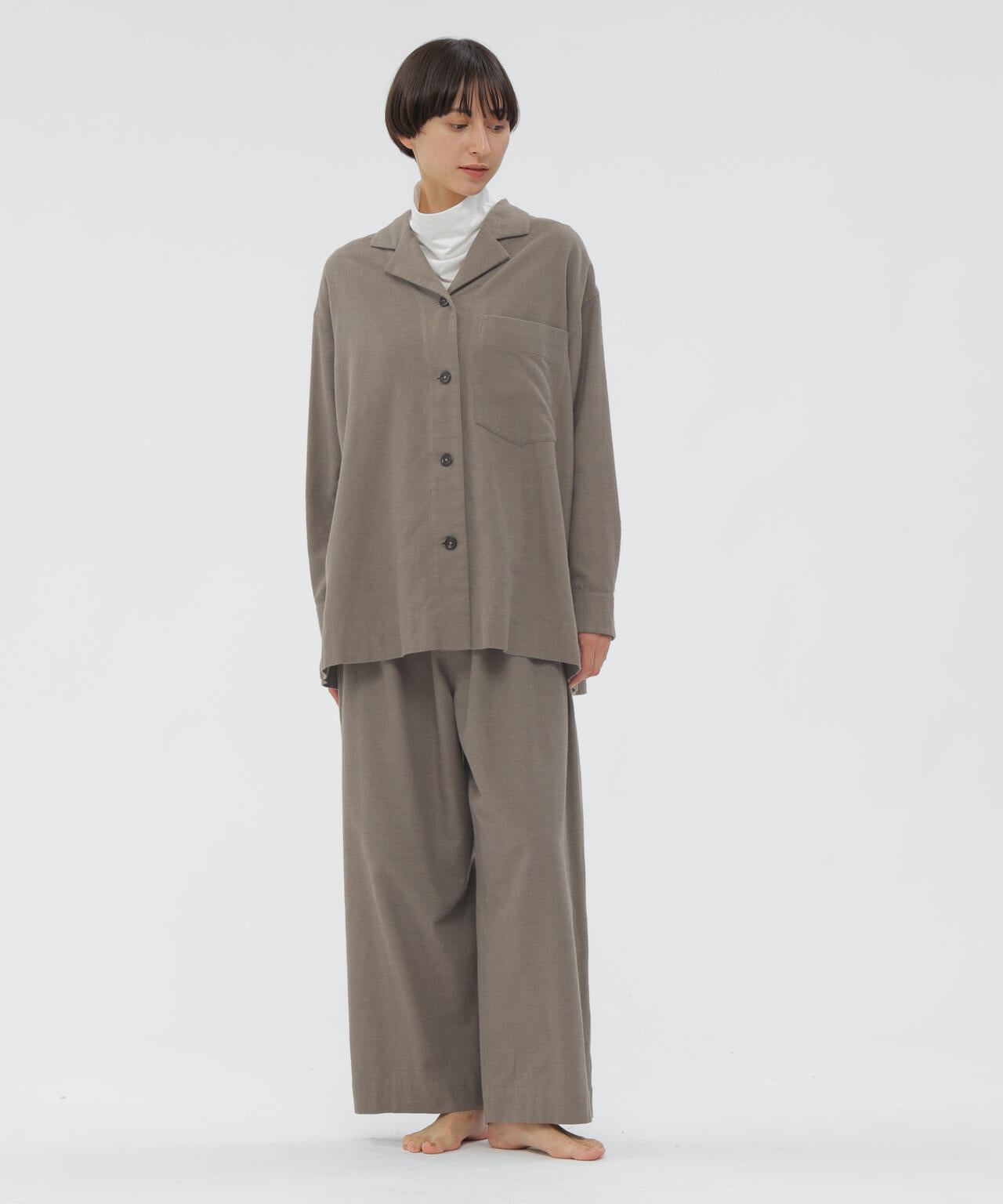COTTON CASHMERE TWILL TROUSERS | MARGARET HOWELL（マーガレット