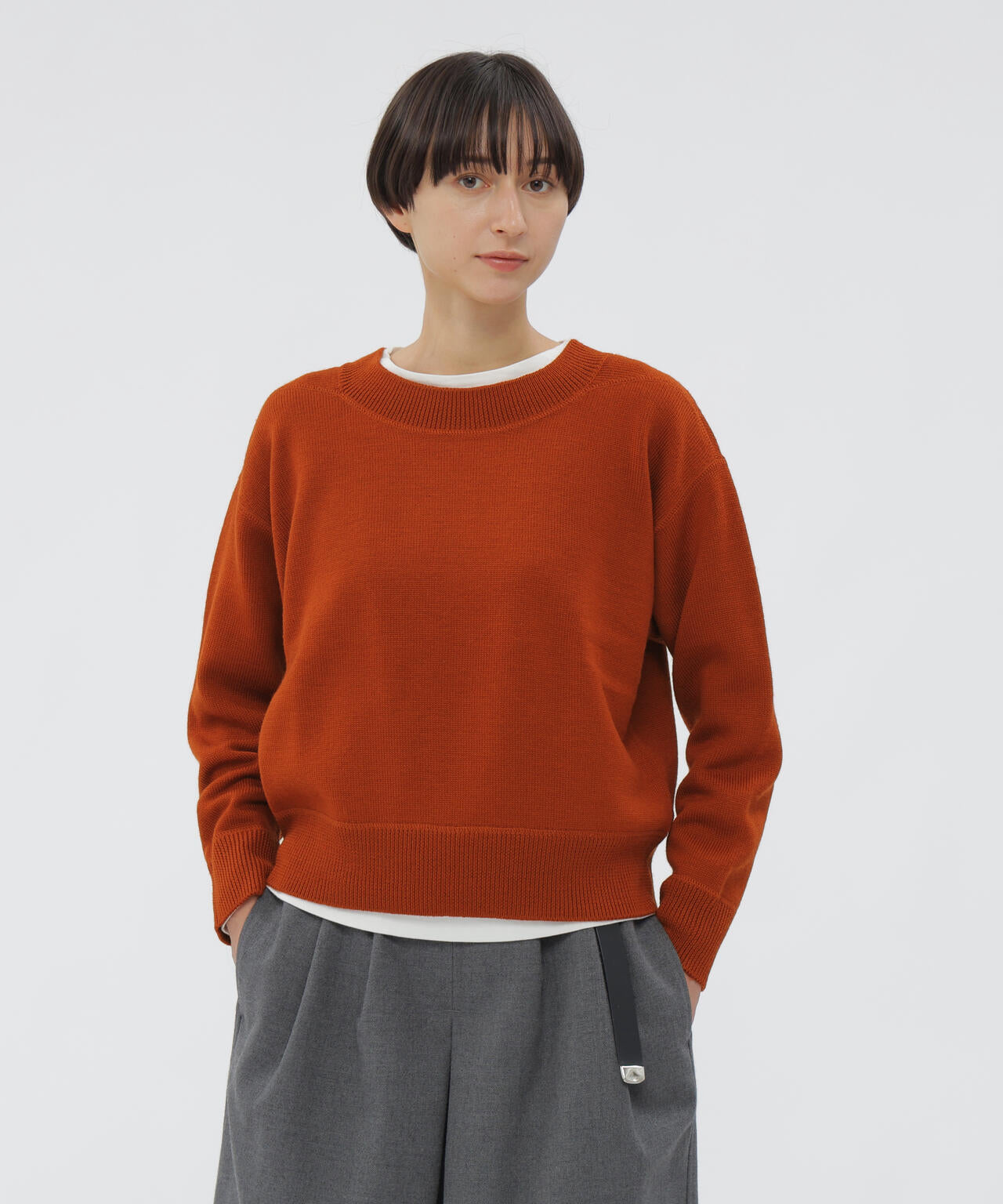 WASHABLE PLAIN WOOL KNITWEAR | MARGARET HOWELL（マーガレット